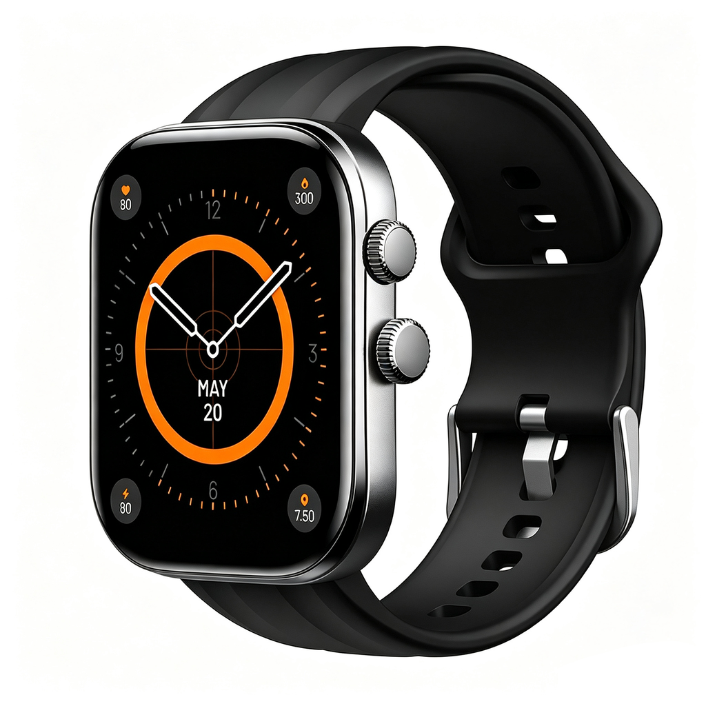 Montre intelligente avec écran HD 2,01 pouces, batterie longue durée et modes sportifs